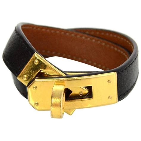 hermes black leather wrap bracelet|hermes kelly bracelet for sale.